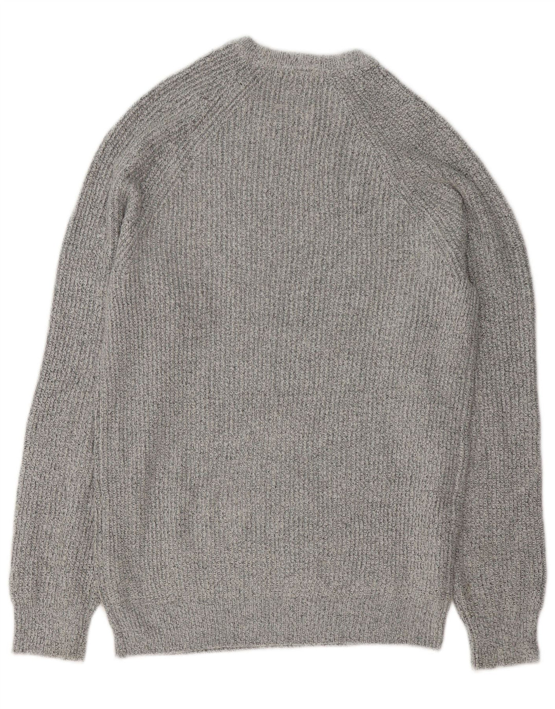 Marks & Spencer Mens Crew Neck Jumper Sweater Small Grey Polyamide