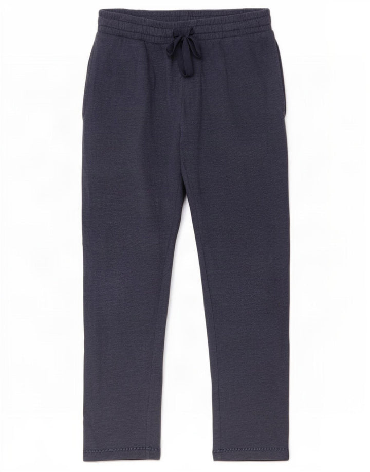 Marks & Spencer Mens Tracksuit Trousers Small Navy Blue Cotton