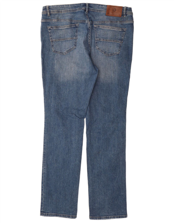 Dack's Mens Regular Fit Straight Jeans IT 52 XL W36 L33 Blue