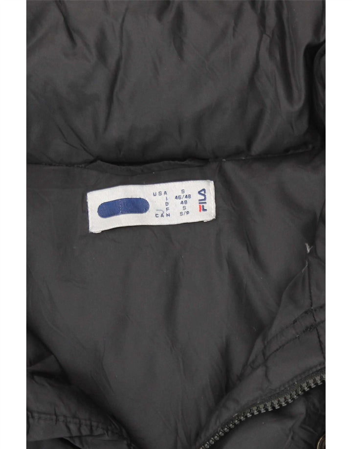 Fila Mens Padded Jacket IT 46/48 Medium Black