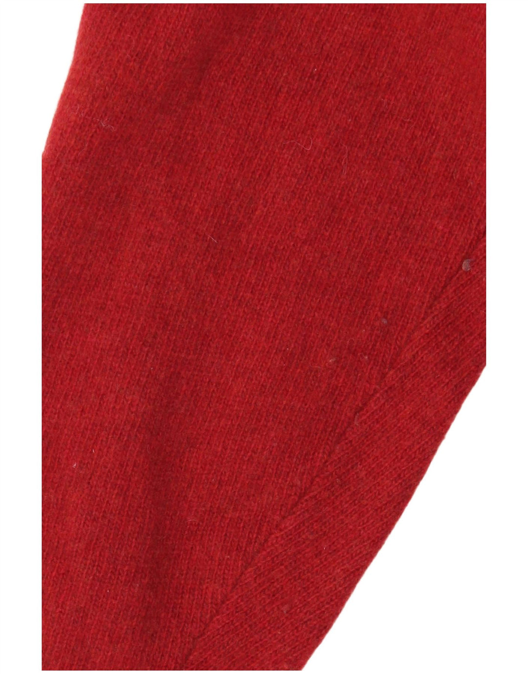 Benetton Womens Oversized Cardigan Sweater UK 14 Medium Red Striped Wool