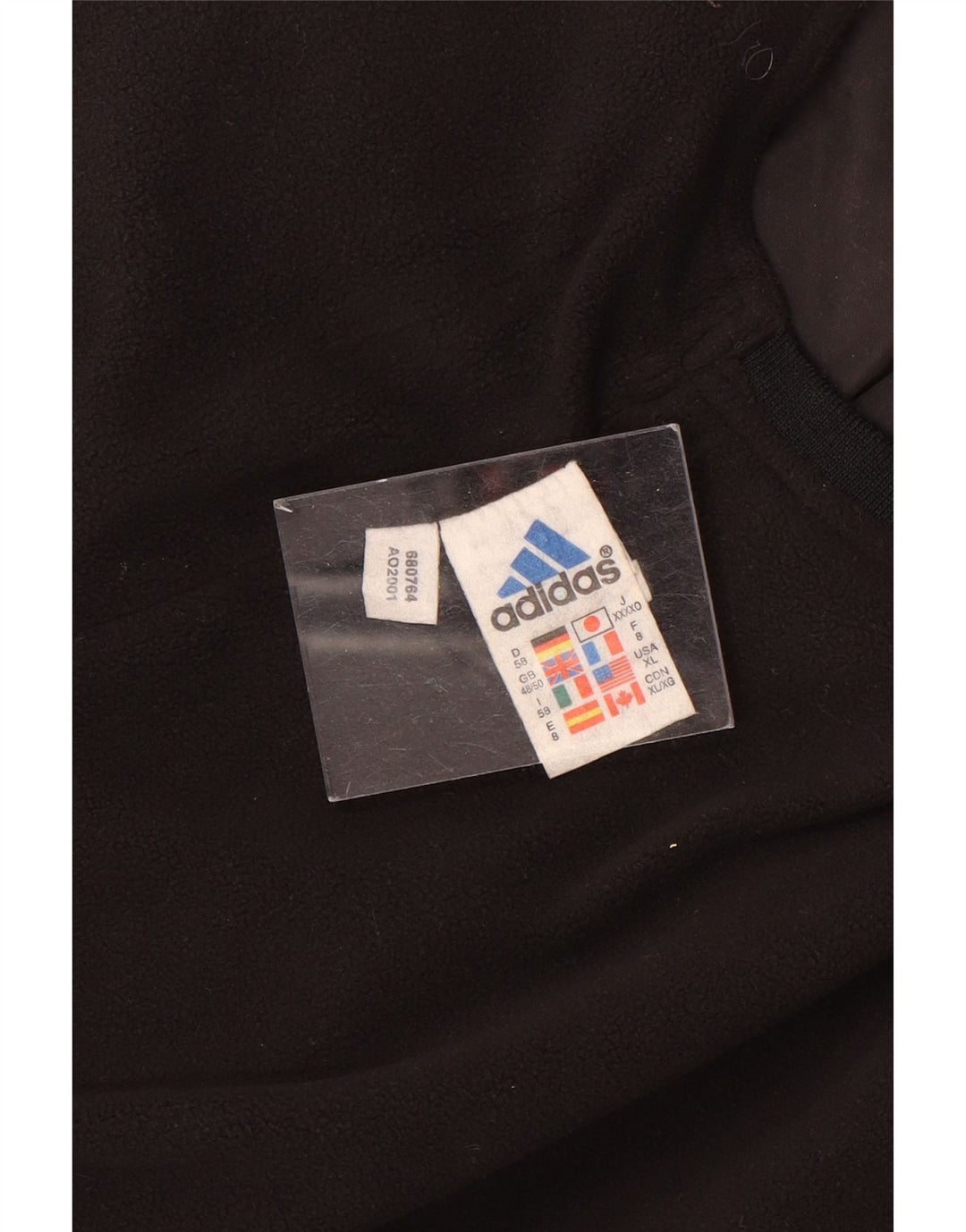 ADIDAS Mens Climashell Sleeveless Pullover Tracksuit Top UK 48/50 XL Black