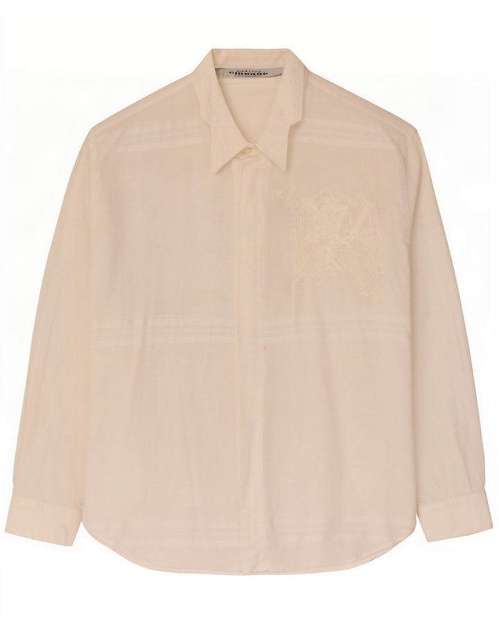 Vintage Mens Shirt XL White