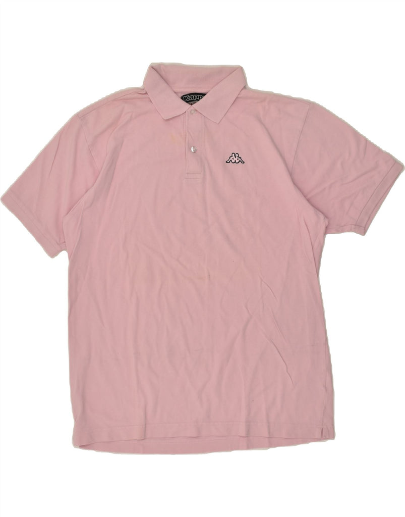 KAPPA Mens Polo Shirt XL Pink Cotton | Vintage Kappa | Thrift | Second-Hand Kappa | Used Clothing | Messina Hembry 