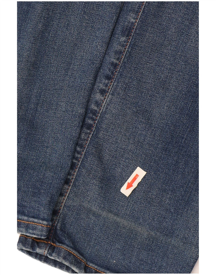 Roy Rogers Womens Superior Slim Jeans W35 L33 Blue Cotton