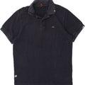 SUN68 Mens Polo Shirt Large Navy Blue Cotton Vintage Sun68 and Second-Hand Sun68 from Messina Hembry 