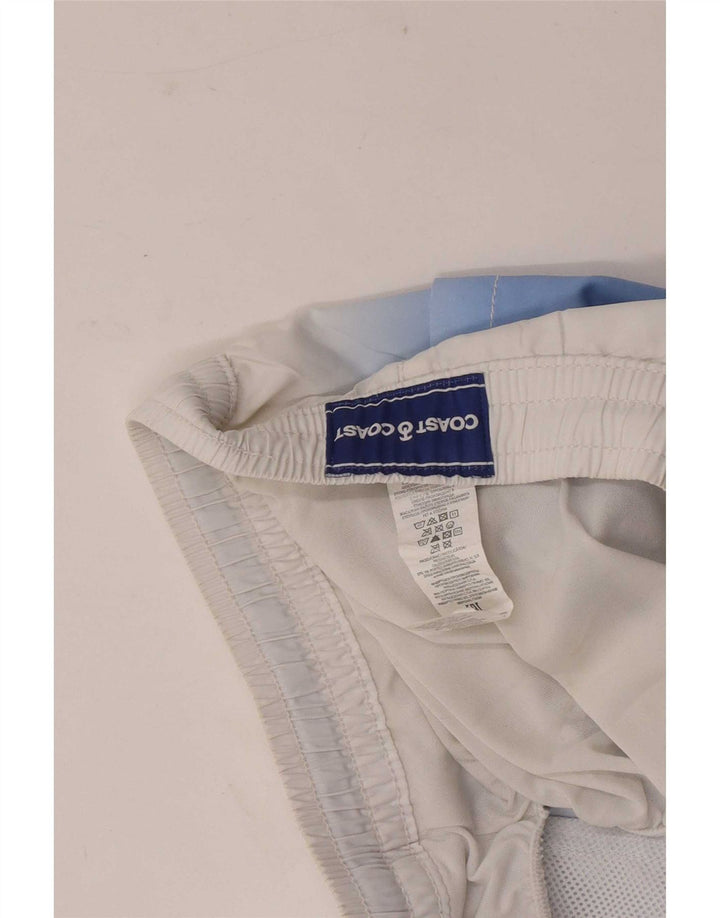 Coast Mens Swimming Shorts 2XL Blue Colourblock Polyester