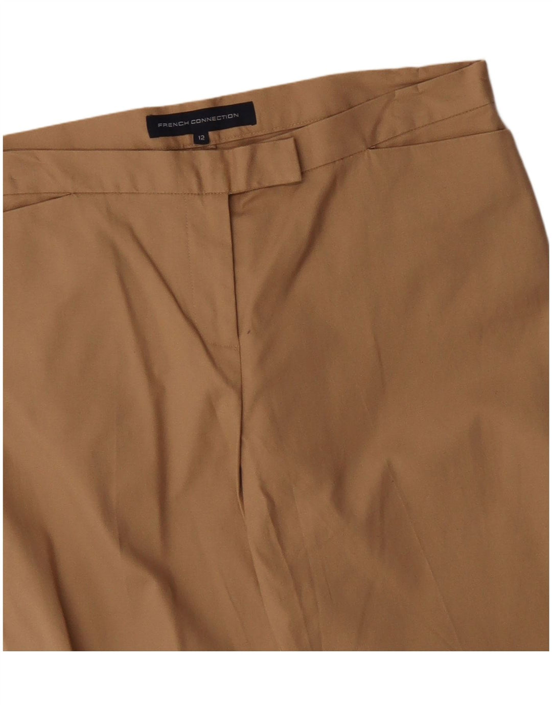 French Connection Womens Casual Trousers UK 12 Medium W32 L30 Beige