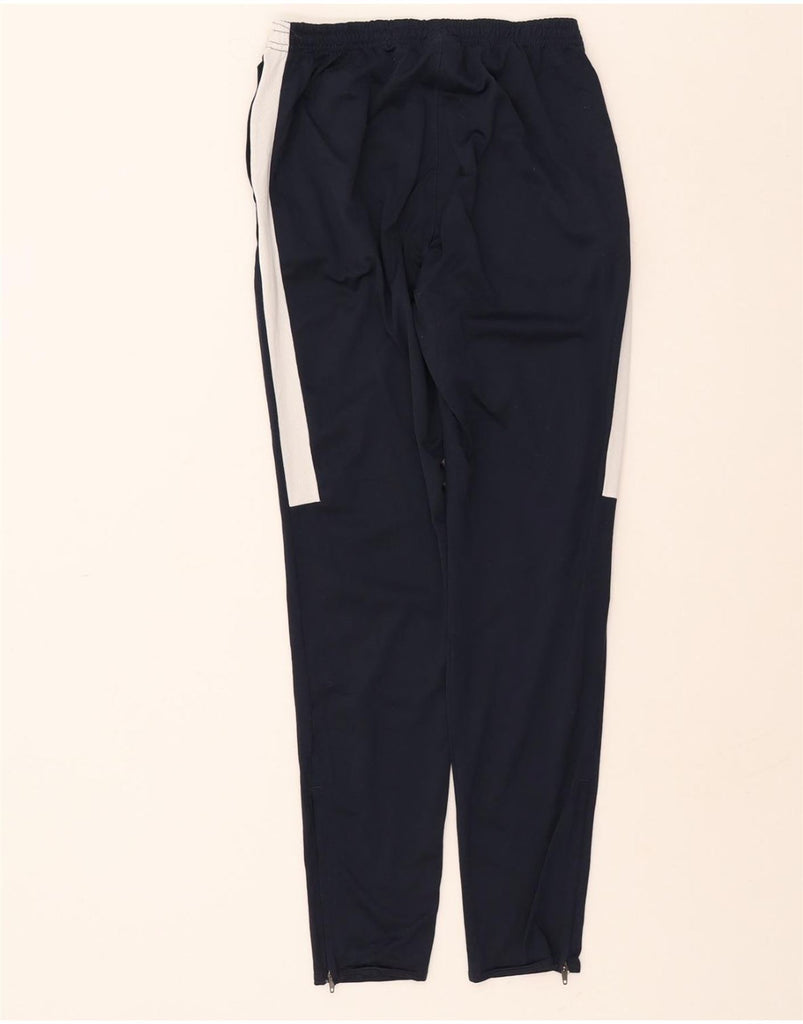 NIKE Mens Dri Fit Tracksuit Trousers Small  Navy Blue Colourblock Vintage Nike and Second-Hand Nike from Messina Hembry 