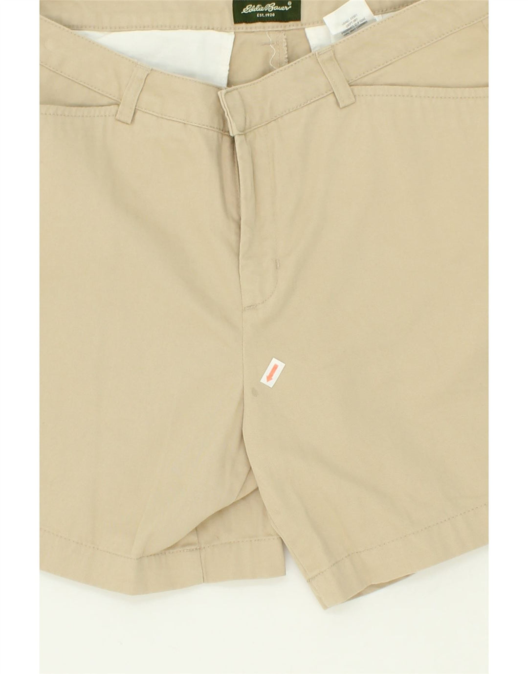EDDIE BAUER Womens Casual Shorts US 10 Large W32 Beige Cotton Vintage Eddie Bauer and Second-Hand Eddie Bauer from Messina Hembry 