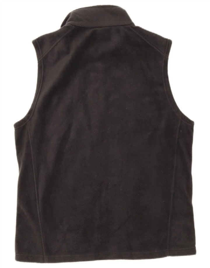 Columbia Mens Fleece Gilet UK 40 Large Black Polyester
