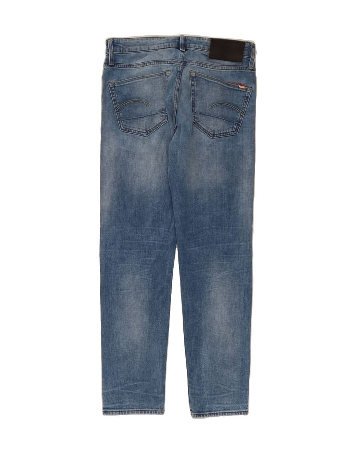G-STAR Mens 3301 Slim Jeans W32 L29 Blue Vintage G-Star and Second-Hand G-Star from Messina Hembry 