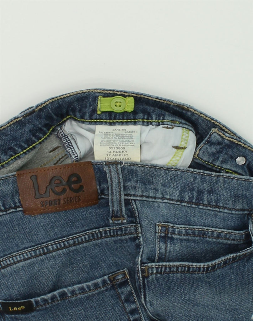 LEE Boys Straight Jeans 11-12 Years Navy Blue Cotton | Vintage Lee | Thrift | Second-Hand Lee | Used Clothing | Messina Hembry 