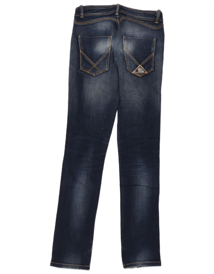Roy Rogers Womens Slim Jeans W25 L33 Navy Blue