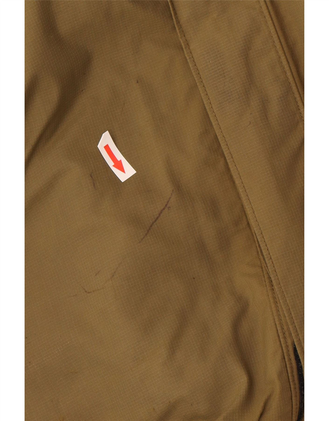 Timberland Mens Rain Jacket UK 40 Large Khaki Nylon