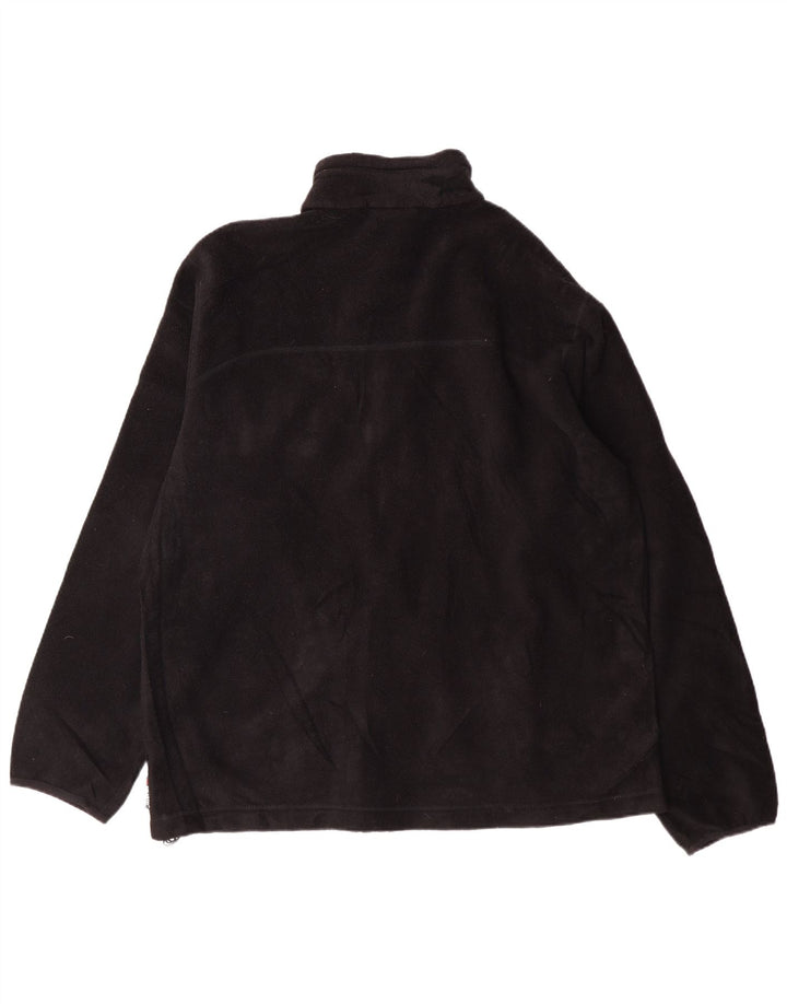 Timberland Mens Fleece Jacket UK 44 2XL Black Polyester