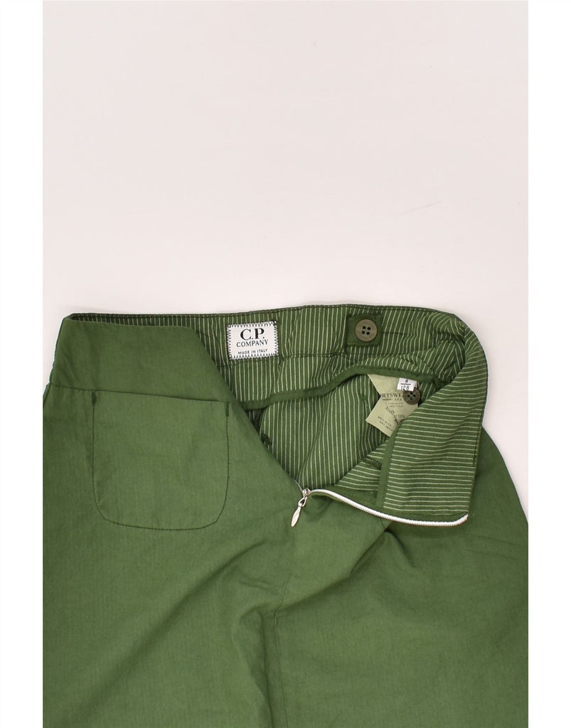 CP COMPANY Girls Cargo Skirt 7-8 Years W22  Green Cotton | Vintage CP Company | Thrift | Second-Hand CP Company | Used Clothing | Messina Hembry 