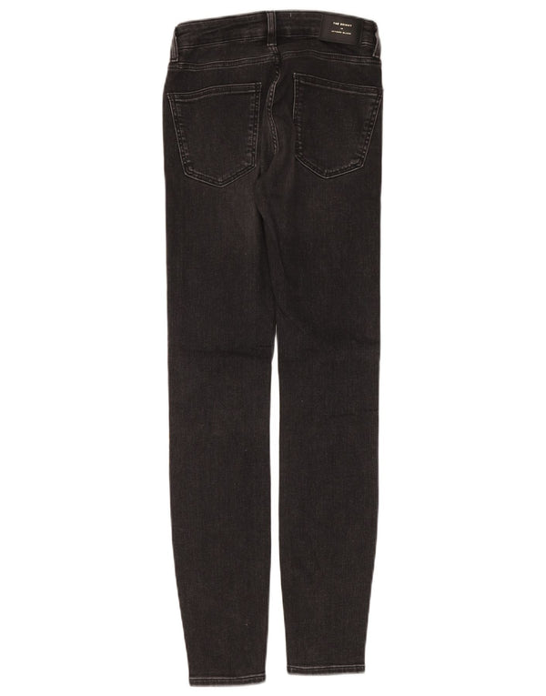 Zara Womens Skinny Jeans EU 34 2XS W24 L30 Black