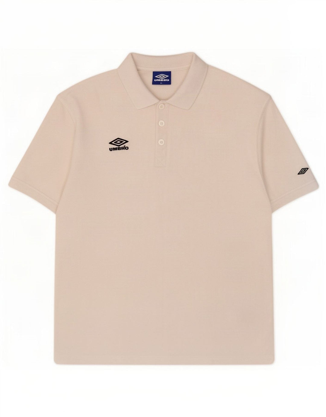 Umbro Mens Polo Shirt XL White Polyester