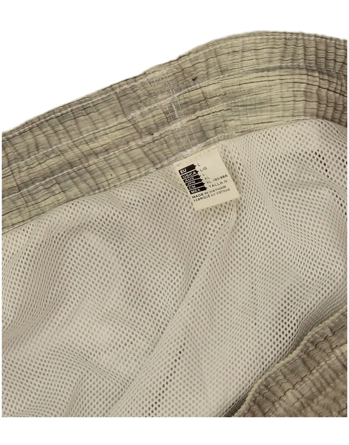 O'Neill Mens Swimming Shorts Large  Grey Striped Polyester