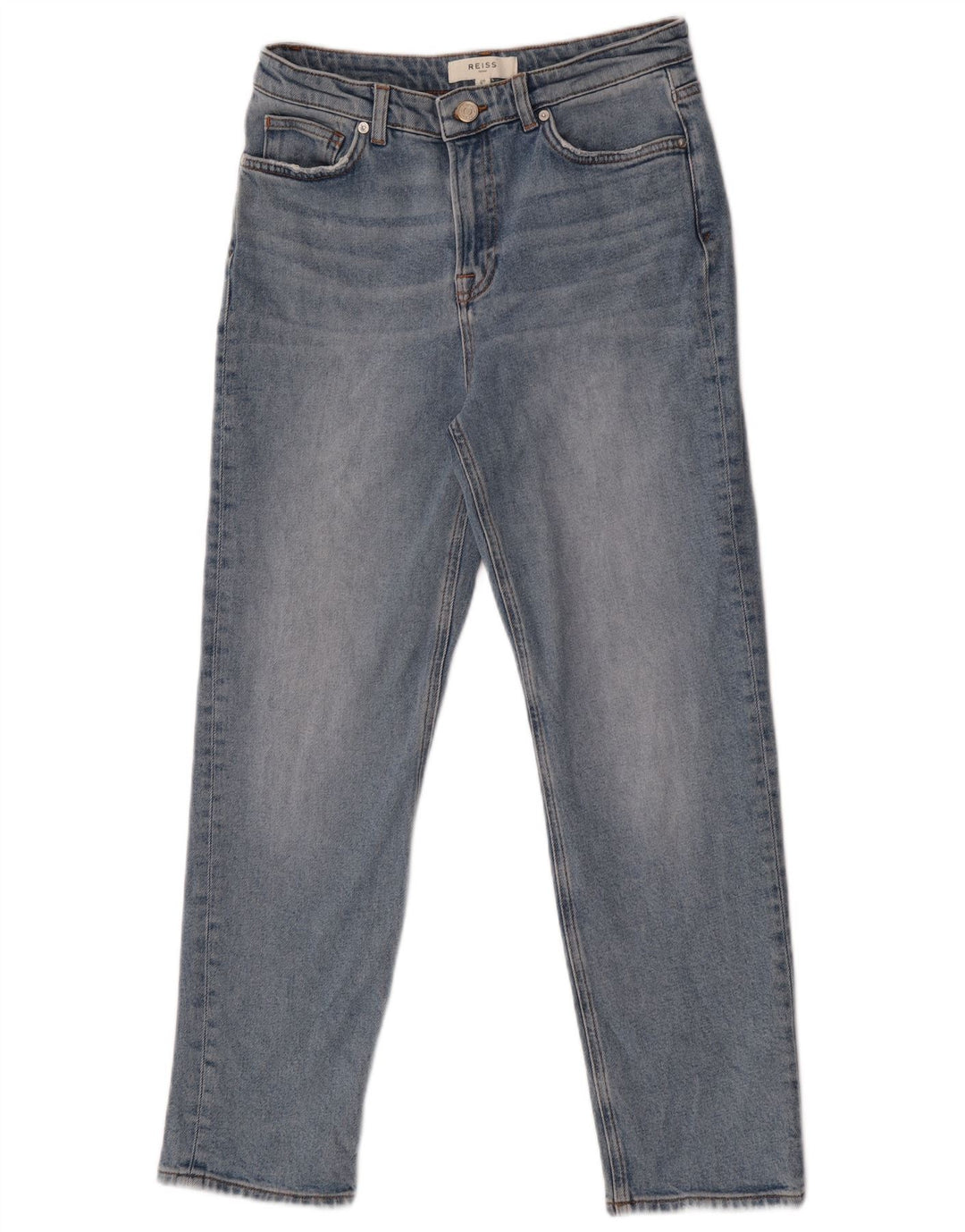 Reiss Womens Slim Jeans W28 L27 Blue Cotton