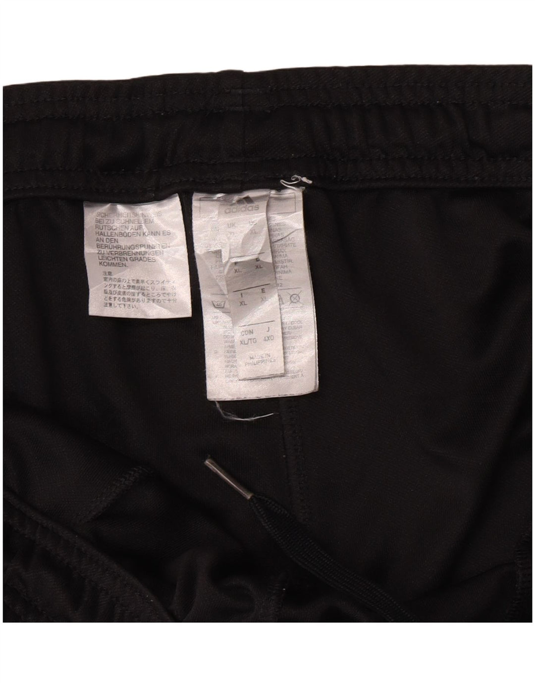 Adidas Mens Aeroready Tracksuit Trousers XL  Black Polyester
