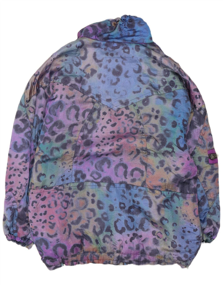 Magic Venture Womens Padded Jacket EU 36 Small Multicoloured 80s