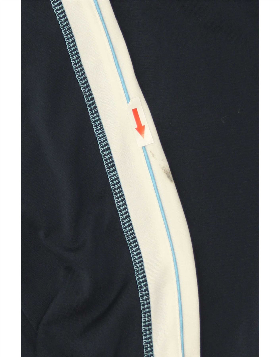 Champion Boys Tracksuit Top Jacket 9-10 Years Medium Navy Blue Colourblock