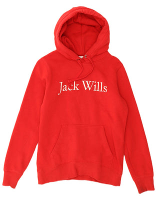 Pull Capuche Jack Wills Femme - Rose Moyen - Taille M - Coton - Occasion