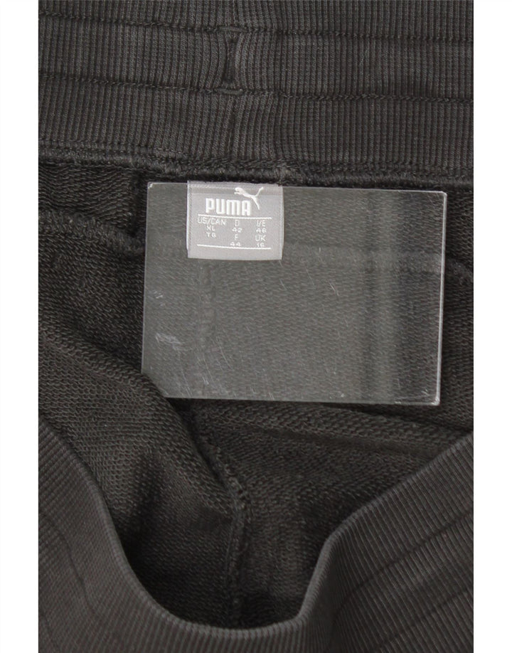 PUMA Womens Tracksuit Trousers Joggers UK 16 Large Black Vintage Puma and Second-Hand Puma from Messina Hembry 