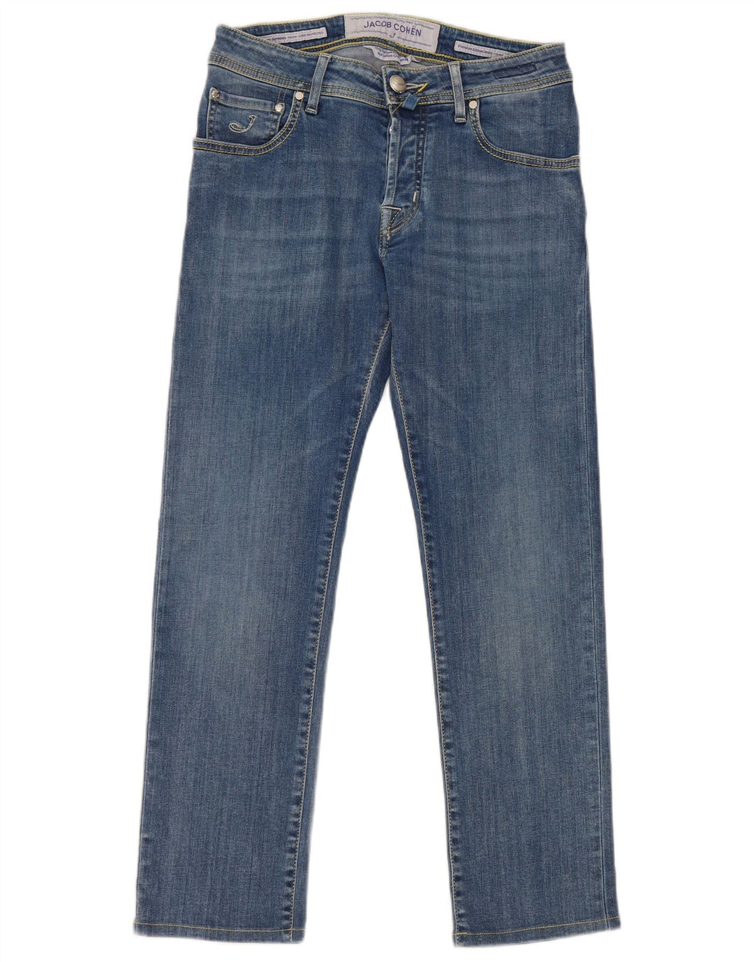 Jacob Cohen Womens Slim Jeans W29 L26 Blue Cotton