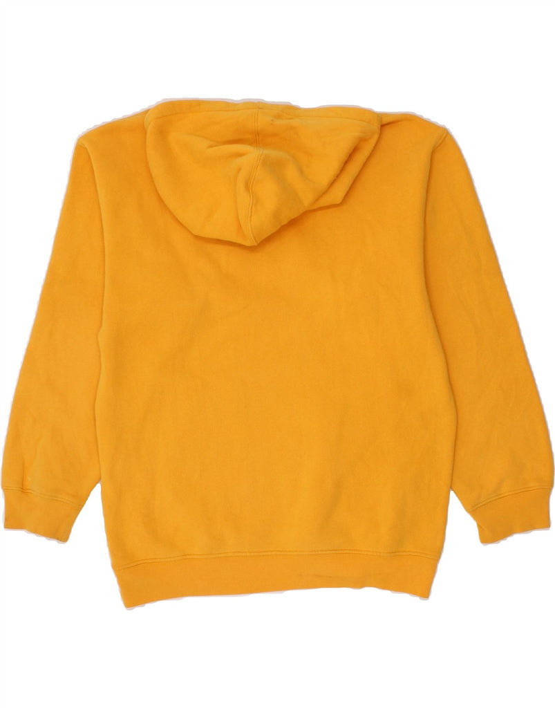 GAP Boys Graphic Hoodie Jumper 14-15 Years 2XL Yellow Cotton Vintage Gap and Second-Hand Gap from Messina Hembry 