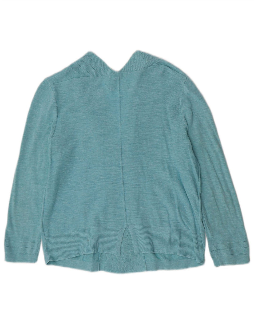 White Stuff Womens Bolero Jumper UK 10 Small Green Cotton