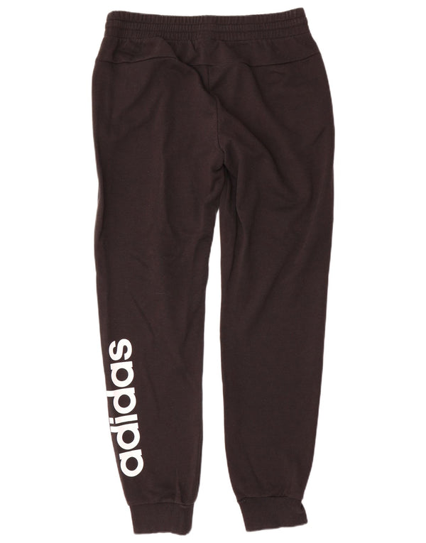 Adidas Womens Graphic Tracksuit Trousers Joggers UK 12/14 Medium Black