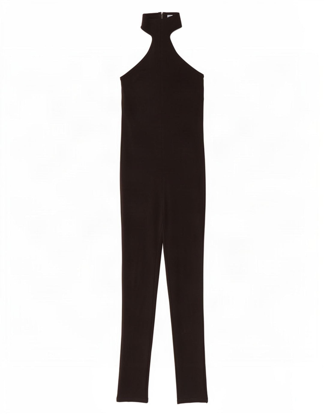 Zara Womens Sleeveless Jumpsuit UK 12 Medium Black