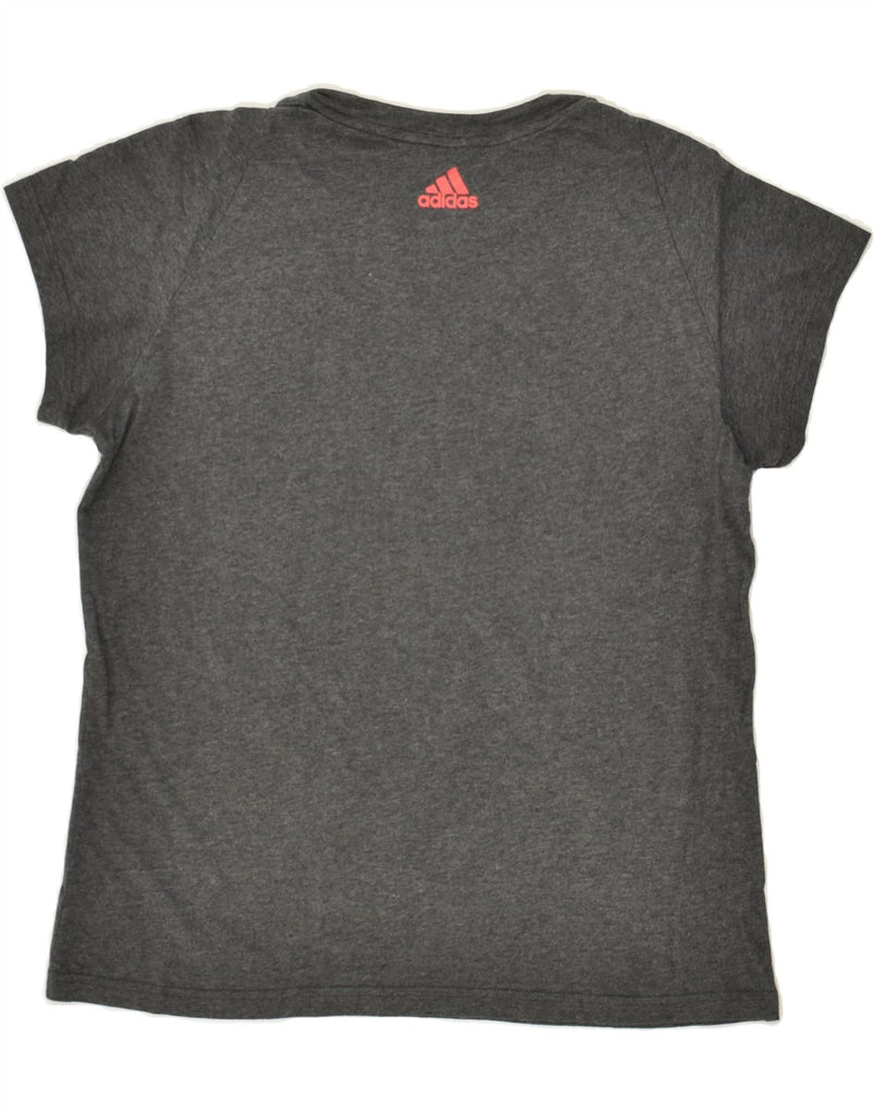 ADIDAS Mens Graphic T-Shirt Top Medium Grey | Vintage Adidas | Thrift | Second-Hand Adidas | Used Clothing | Messina Hembry 