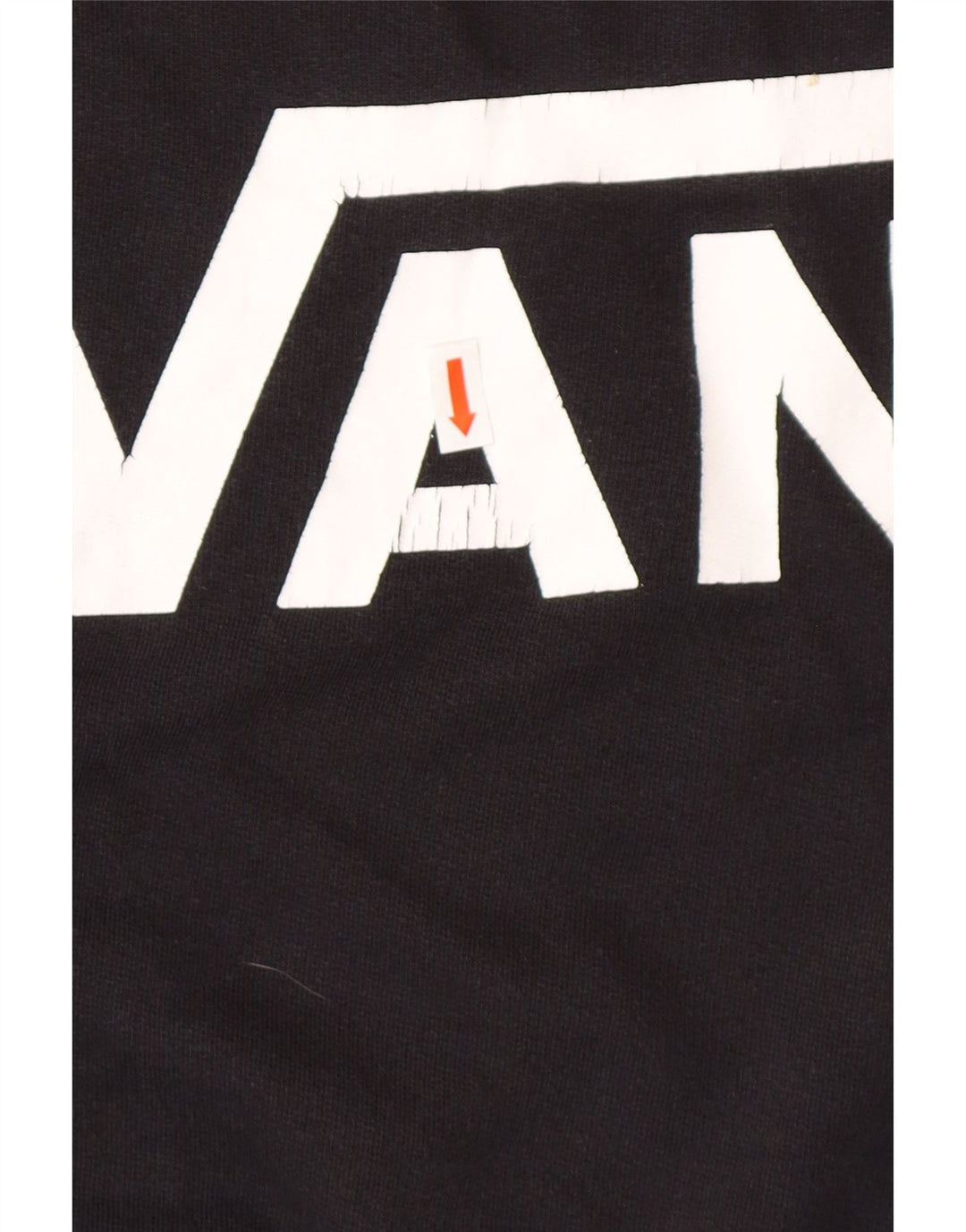 VANS Mens Graphic Sweatshirt Jumper Large Black