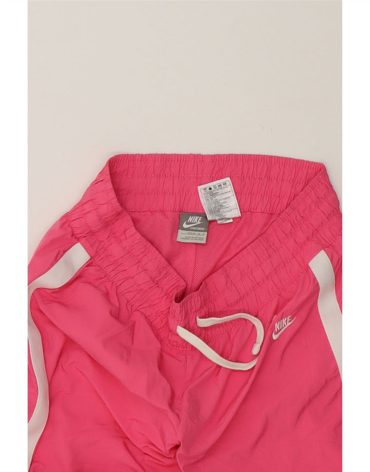 NIKE Womens Sport Shorts UK 8/10 Medium  Pink Polyester Vintage Nike and Second-Hand Nike from Messina Hembry 