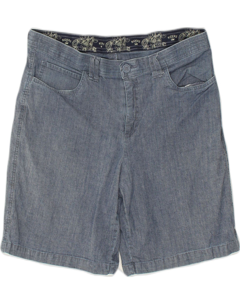 LEE Womens Casual Shorts US 14 XL W34 Blue Cotton | Vintage Lee | Thrift | Second-Hand Lee | Used Clothing | Messina Hembry 