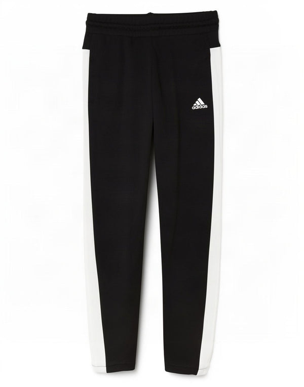 Adidas Womens Tracksuit Trousers UK 12/14 Medium Black Colourblock