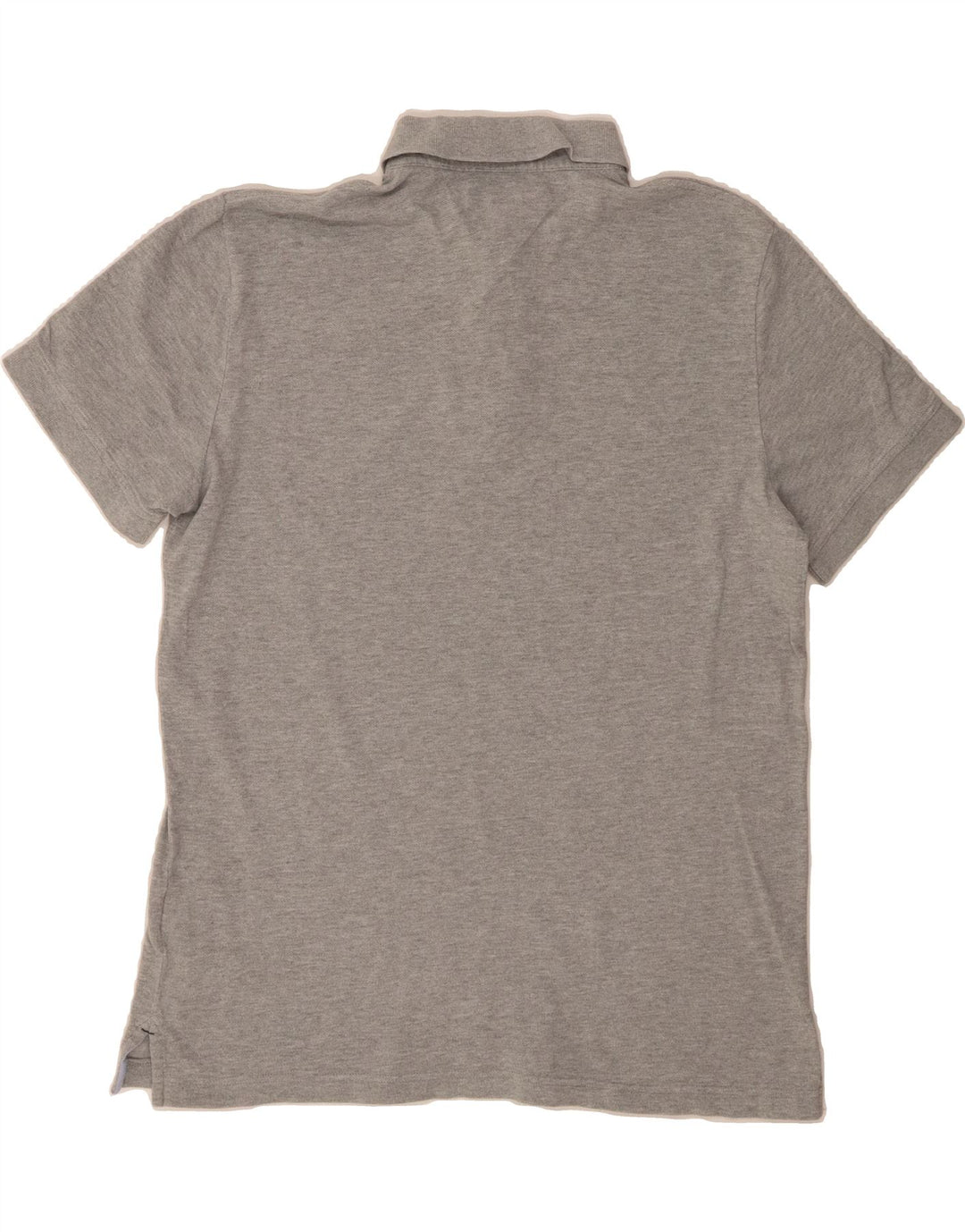 TOMMY HILFIGER Mens Custom Fit Polo Shirt Large Grey Cotton Vintage Tommy Hilfiger and Second-Hand Tommy Hilfiger from Messina Hembry 