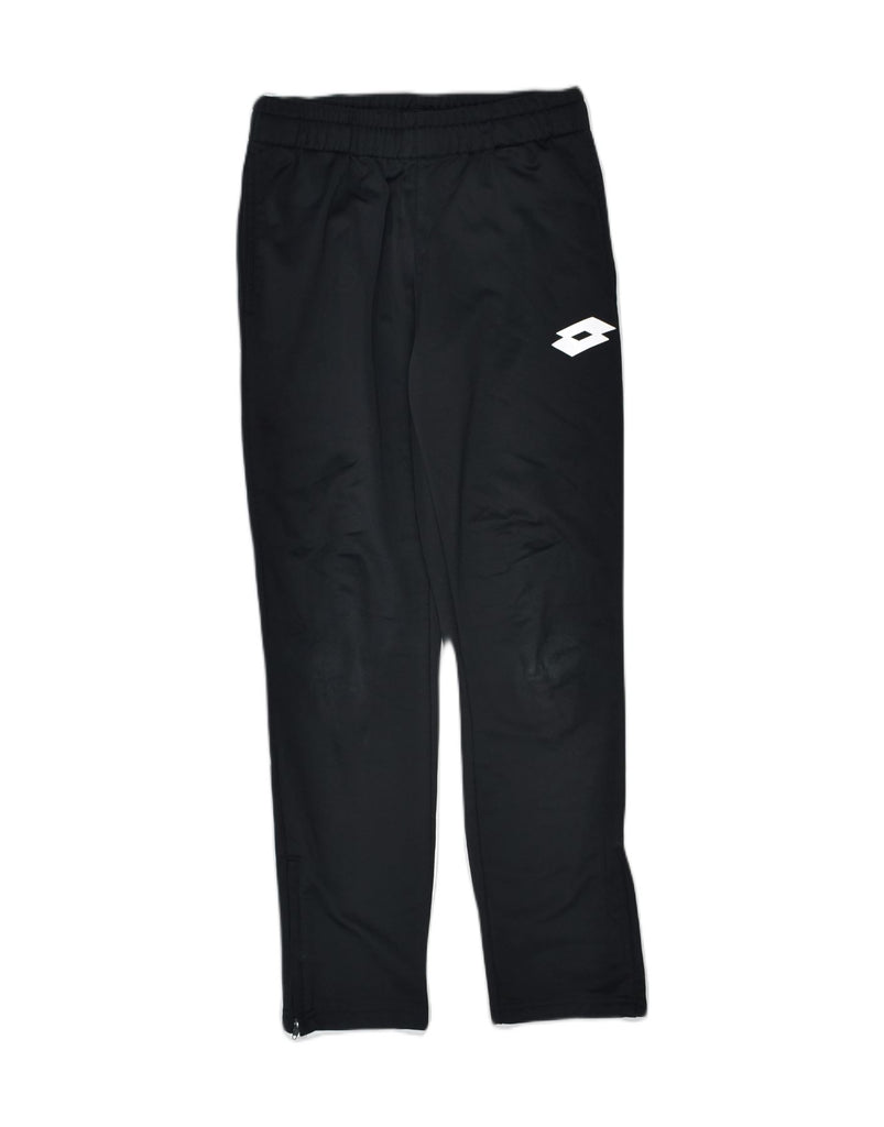 LOTTO Womens Tracksuit Trousers Medium Black | Vintage | Thrift | Second-Hand | Used Clothing | Messina Hembry 