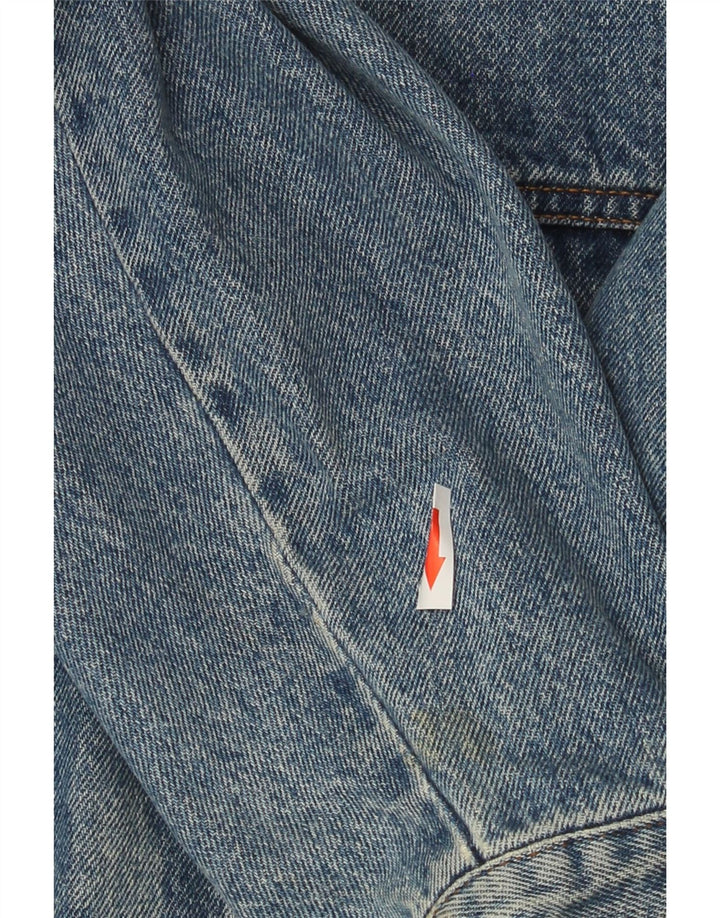 Casucci Mens Denim Jacket UK 42 XL Blue