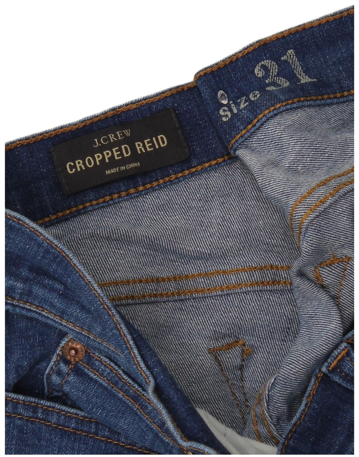 J. Crew Womens Reid Cropped Jeans W31 L26 Blue