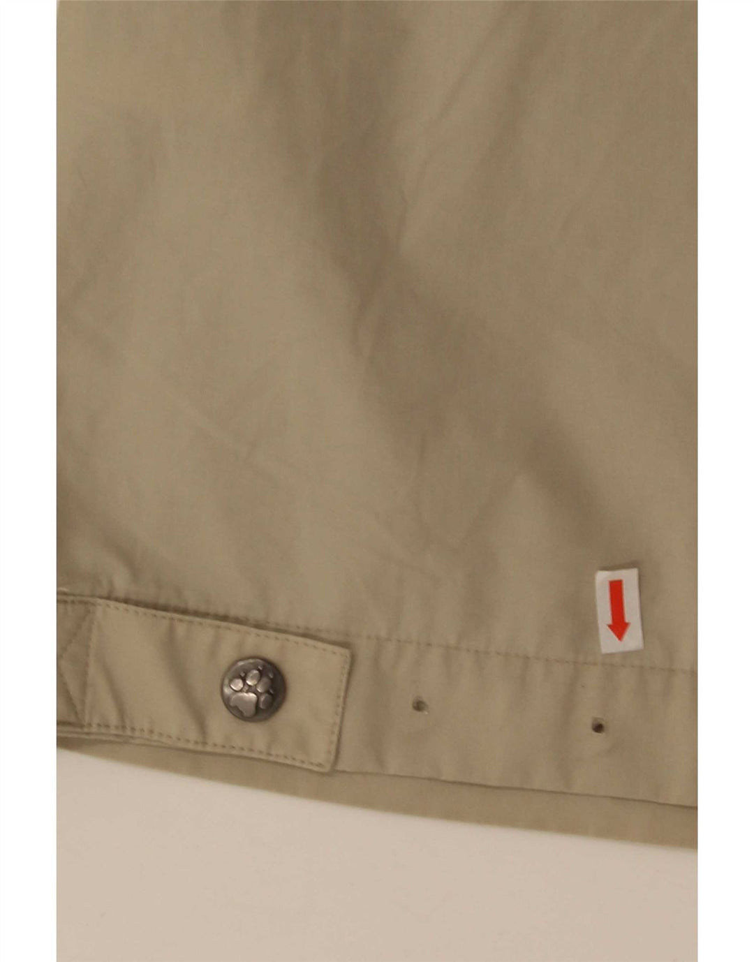 Jack Wolfskin Mens Regular Fit Bomber Jacket UK 44/46 XL Beige Polyester