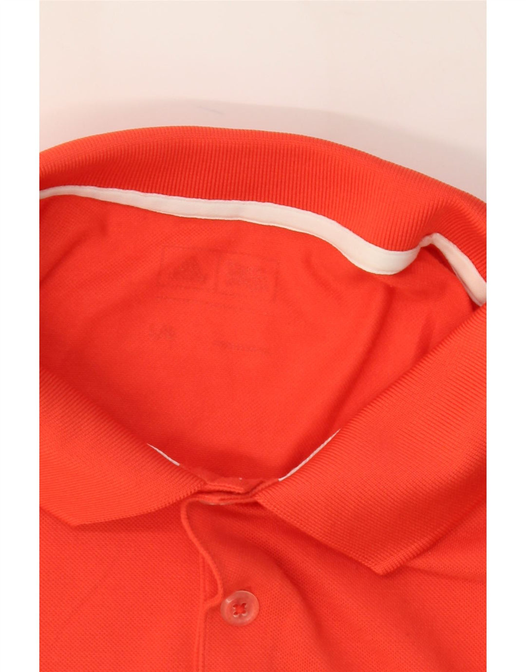ADIDAS Mens Polo Shirt Large Orange Cotton Vintage Adidas and Second-Hand Adidas from Messina Hembry 