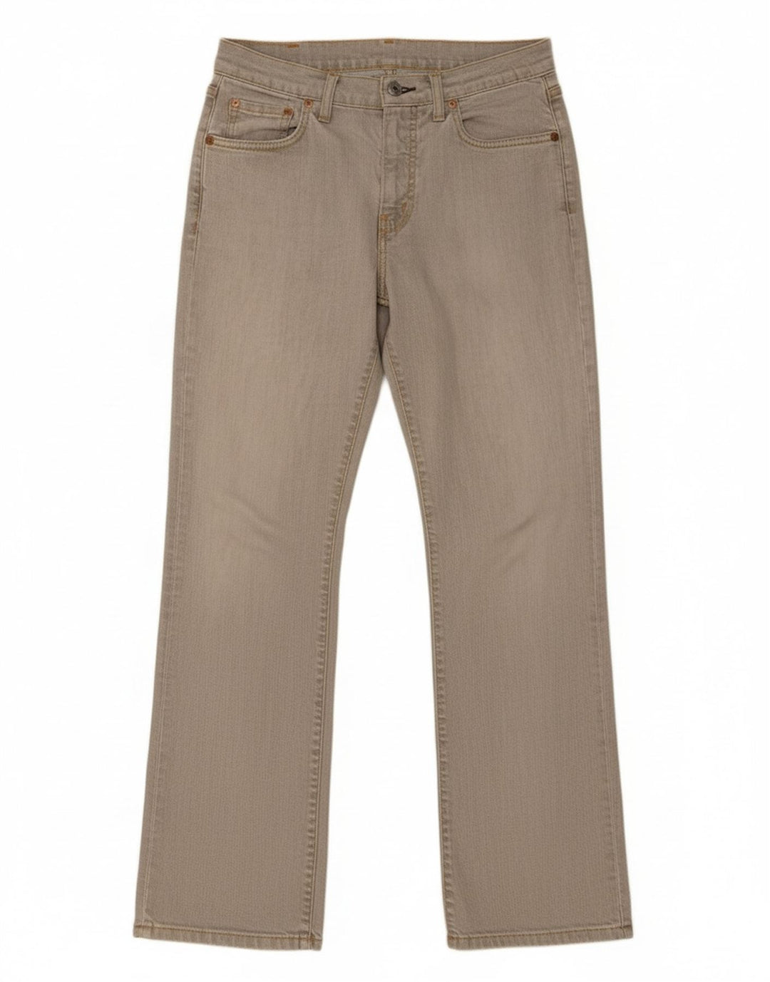 REPLAY Womens Straight Jeans W29 L29 Grey Cotton