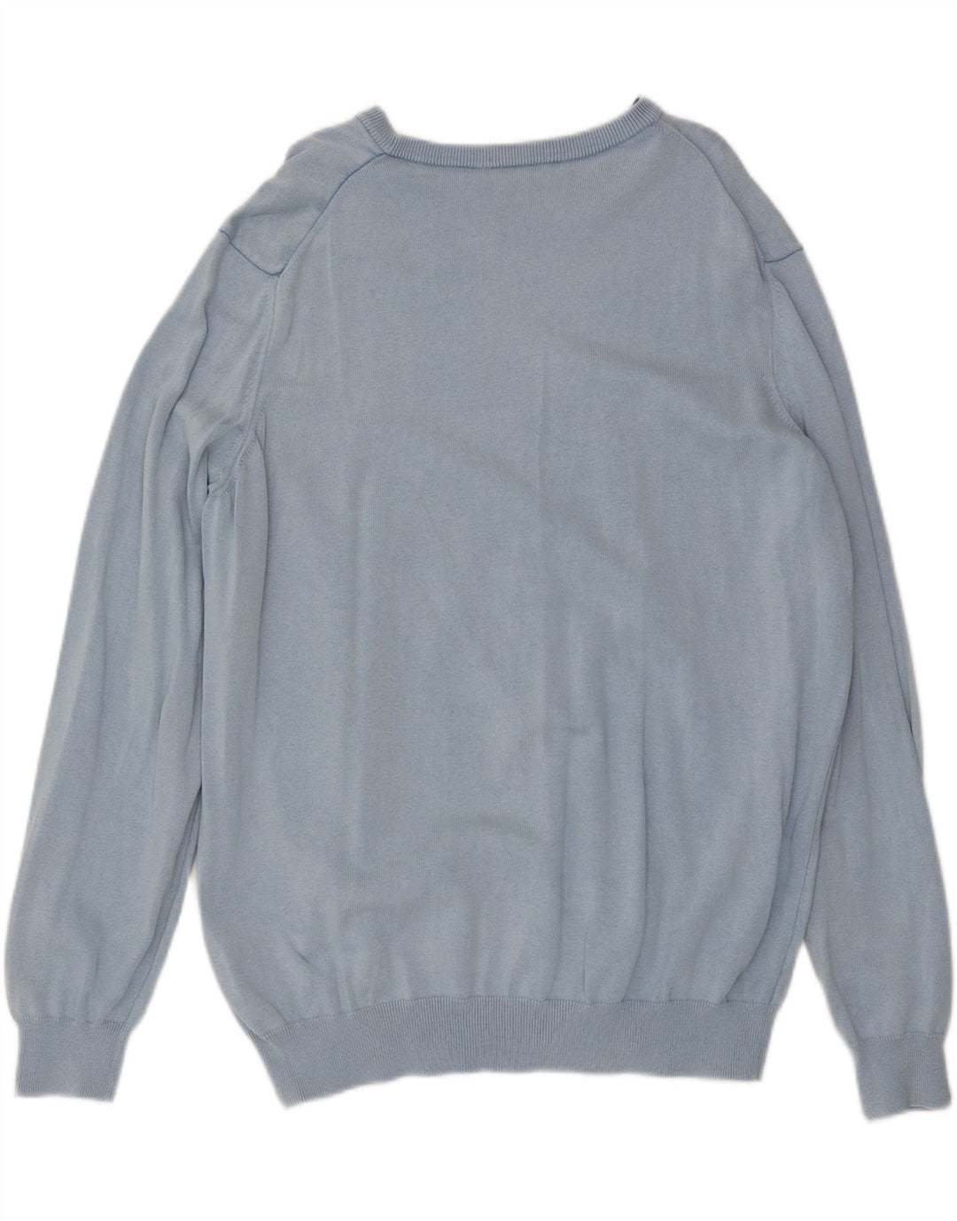 Timberland Mens Crew Neck Jumper Sweater 2XL Blue Cotton