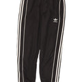 Adidas Mens Tracksuit Trousers Joggers Medium  Black Colourblock Polyester