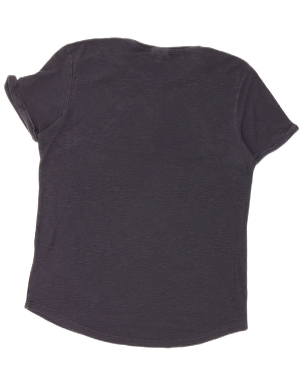 Joop Mens T-Shirt Top Large Navy Blue Cotton